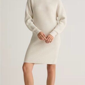 allison brittney sweater dress  | Color: Cream | Size: XL